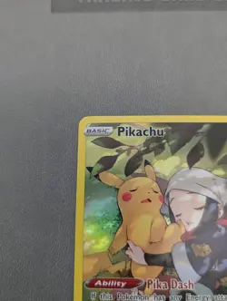 Pokemon TCG Pikachu TG05/TG30 Trainer Gallery Full Art Lost Origin, NM Near Mint - Image 2