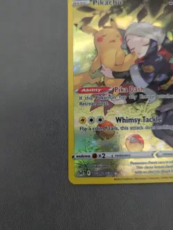 Pokemon TCG Pikachu TG05/TG30 Trainer Gallery Full Art Lost Origin, NM Near Mint - Image 5