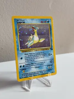 1999 Pokemon TCG • Lapras Fossil (FO) Holo • 10/62 LP - Image 4