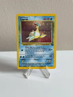 1999 Pokemon TCG • Lapras Fossil (FO) Holo • 10/62 LP - Image 5