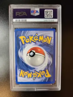 Pikachu Base Yellow Cheeks PSA 8 Pokemon WoTC - Image 2