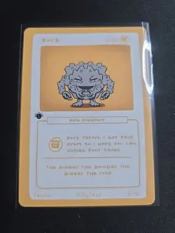 Rock (Graveler) 5/38 - 1st Edition Pokederp Second Print Fan Art - Pokemon - Image 1