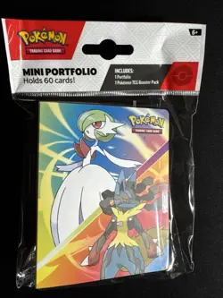 Pokemon Mega Evolution Mini Portfolio with Booster Pack Included Brand new - Image 1