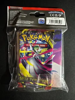 Pokemon Mega Evolution Mini Portfolio with Booster Pack Included Brand new - Image 2