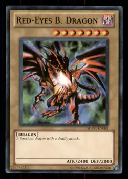 Yugioh Red-Eyes B. Dragon #SDDC-EN005 Structure Deck: Dragons Collide LP - Image 1