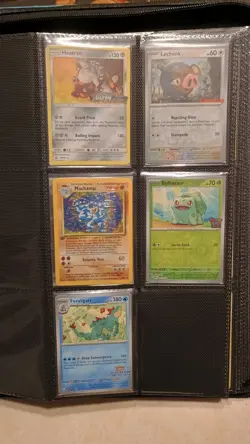 Binder of Pokemon Cards (155 Items) Sealed, Vintage, Amada, 1st Edition, & more! - Image 2