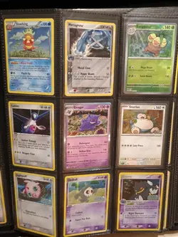Binder of Pokemon Cards (155 Items) Sealed, Vintage, Amada, 1st Edition, & more! - Image 4