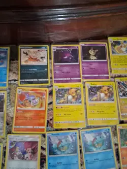 Sun And Moon Pokemon Lot Of 127 Holo Cards. NM. Binder Kept W Soft Sleeves - Image 3