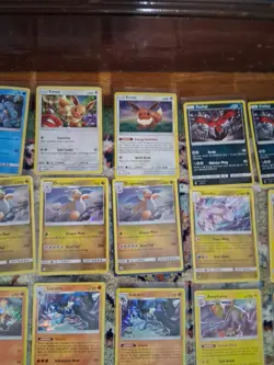 Sun And Moon Pokemon Lot Of 127 Holo Cards. NM. Binder Kept W Soft Sleeves - Image 5