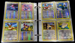 Older Pokemon Card Binder Collection LOT Mostly Holo NO DUPES NO ENERGY!! TCG - Image 2