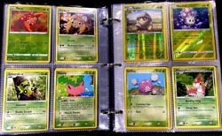 Older Pokemon Card Binder Collection LOT Mostly Holo NO DUPES NO ENERGY!! TCG - Image 3
