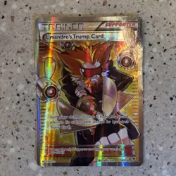 Pokemon TCG Lysandre's Trump Card Full Art XY: Phantom Forces Holo Card 118/119 - Image 1