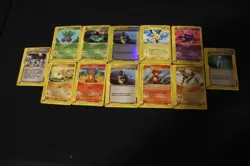 12 Pokemon Card Lot LP-HP E-Reader Expedition(Venusaur,Pichu,Magby,Charmander+) - Image 1