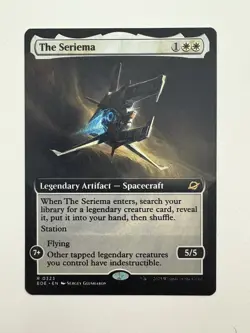 The Seriema Borderless MTG Magic the Gathering Card NM Near Mint EOE - Image 1