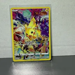 Pokemon Pikachu TCG Card Crown Zenith 160/159 Holo Secret Rare NM/Mint Condition - Image 1
