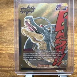 Shenron FB07-097 Leader Gold Manga Booster 02 Dragon Ball Card English DB.1 - Image 2