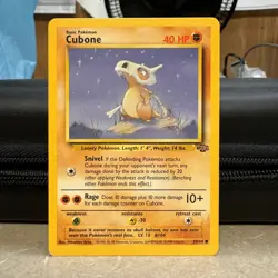 Pokemon Card Cubone 50/64 Jungle Unlimited Common NM-Mint - Image 1