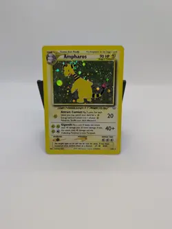 Ampharos 1/64 Holo Rare Pokemon Neo Revelation TCG Card LP - Image 1