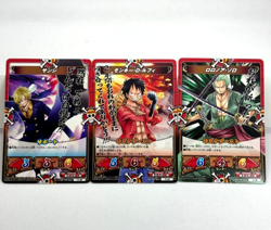 PREORDER Luffy Zoro Sanji Japanese One Piece Kizuna Boost Promo Cards Sealed - Image 1