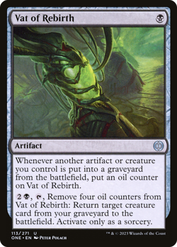 Vat of Rebirth [Phyrexia: All Will Be One] Magic MTG - Image 1