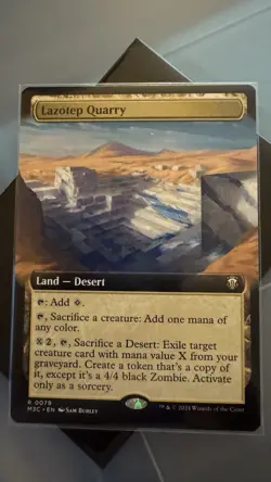 Lazotep Quarry (Extended Art) Commander: Modern Horizons 3 Regular - Image 1