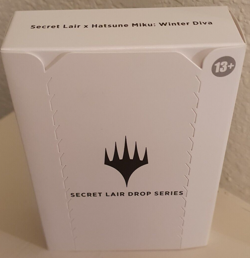 MTG Secret Lair x Hatsune Miku: Winter Diva ENGLISH Edition ~ Sealed in Hand! - Image 1