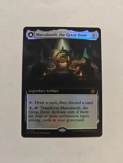 FOIL - MTG Matzalantli, the Great Door (Extended Art) The Lost Caverns of Ixalan - Image 1