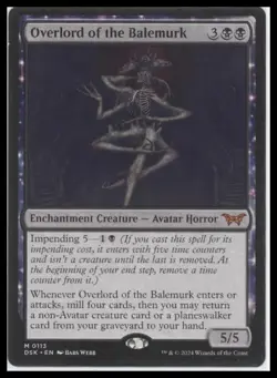 Duskmourn: House of Horror Overlord of the Balemurk #113 - Image 1