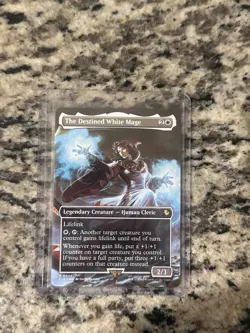 The Destined White Mage MTG Final Fantasy NM Rare Non-Foil 0444 FIC - Image 1