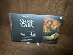 Magic The Gathering Secret Lair The Office Dwight’s Destiny Foil Sealed In-Hand - Image 1