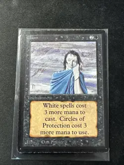 Mtg Gloom Beta Magic The Gathering - Image 1