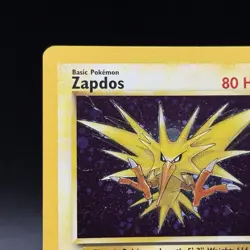 Zapdos Holo Rare Fossil Unlimited 15/62 Pokemon TCG WOTC Vintage LP ? - Image 4