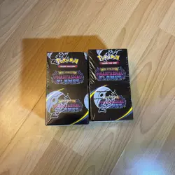 Pokemon TCG Phantasmal Flames Half Booster Box X2 New & Sealed 18 Packs - Image 1