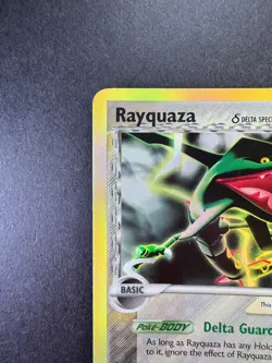 Pokemon Rayquaza EX Delta Species Holo Rare 13/113 2005 TCG - Image 2