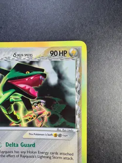 Pokemon Rayquaza EX Delta Species Holo Rare 13/113 2005 TCG - Image 3