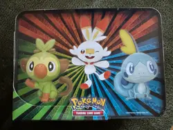 Pokemon TCG 2020 Spring Collector's Chest Lunch Box Tin Sword & Shield SEALED - Image 2