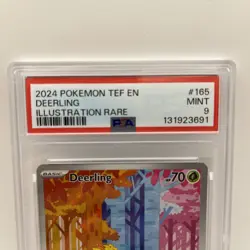 Deerling 165/162 Illustration Rare IR Pokemon SV05 Temporal Forces PSA 9 Mint - Image 2