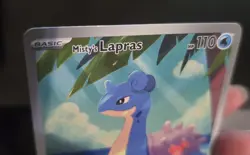 Pokemon TCG Destined Rivals Misty's Lapras 194/182 Illustration Rare Holo - Image 4
