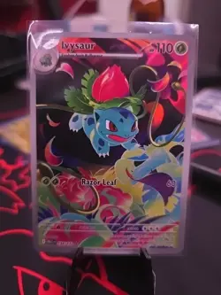 Ivysaur 134/132 Illustration Rare (IR) Full Art - Pokemon TCG Mega Evolution NM - Image 1