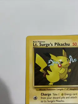Pokemon Lt. Surge's Pikachu Gym Challenge 84/132 & Gym Hero 81/132 Common - LP - Image 2