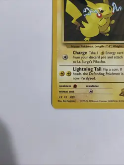 Pokemon Lt. Surge's Pikachu Gym Challenge 84/132 & Gym Hero 81/132 Common - LP - Image 5