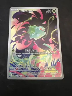 Bulbasaur Illustration Rare 133/132 Mega Evolution ME01 Pokemon 2025 - Image 1