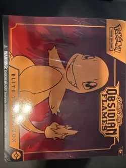 Pokemon: Scarlet & Violet Obsidian Flames Elite Trainer Box - small ding corner 820650853913 - Image 1