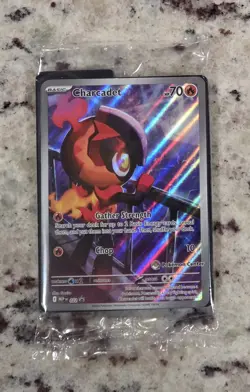 Charcadet Pokemon Center Phantasmal Flames ETB Promo 022 NM SEALED - Image 1