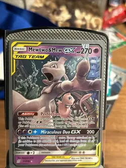 Mewtwo And Mew GX Tag Team Pokemon World Championships 2019 NM/M - Image 1