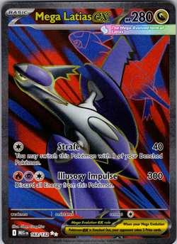 Mega Latias ex 163/132 ME01: Mega Evolution Ultra Rare - NM - Image 1