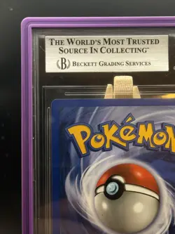 Pokemon TCG Dark Gengar Neo Destiny 1st Edition Beckett 8.5 With Holo Swirl - Image 3