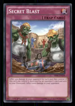 Yugioh Secret Blast #SR04-EN038 Structure Deck: Dinosmasher's Fury LP - Image 1