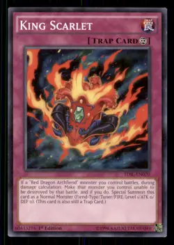 Yugioh King Scarlet #TDIL-EN070 The Dark Illusion LP - Image 1
