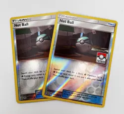 Net Ball 187a/214 2x x2 Reverse Holo Pokemon Card 2018 Pokemon League - Image 1